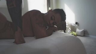 Lilith TheGoddess gets plowed doggy style by Eddie Jaye