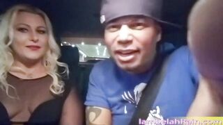 PAWG Selah Rain Blows and Fucks Driver for Rides