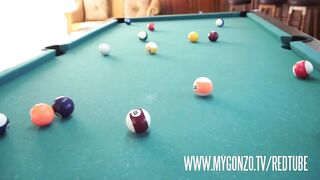 BFvsGF: Titus Steel & Jasmine Rouge Pool Table Challenge