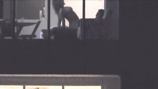 Lovers Fucking Window Peep
