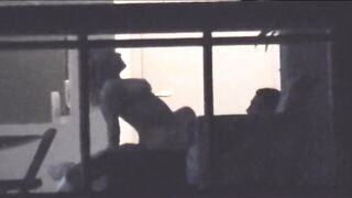 Lovers Fucking Window Peep