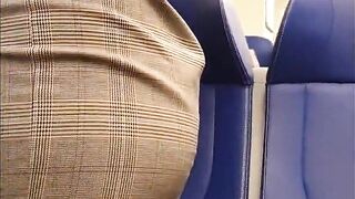 Mom stockings semi upskirt