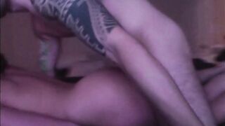 Orgasm At The Same Time With Jizzed doggy style
