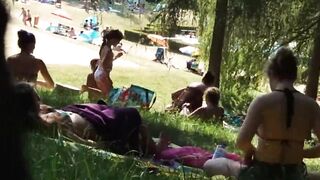 Candid 18 with tight butt, 2 young Girls changing clothes