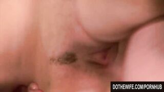 babe wifey Daisy Layne fucks and eats cum