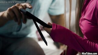 Crazy dude cheats on Cutie long boobies fiance with perverted