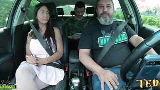 Natalia Nazzario gets into the riding and ends up being