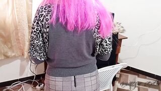 My secretary fucks with me on top of the desk