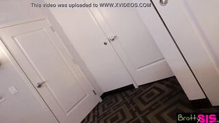 Bratty Sis- Step Brother Slides It Into And ow Step