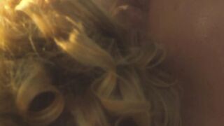 Sensual lesbians romance passionately inside the wild