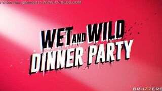 Soak And Wild Dinner Party / Brazzers / download full