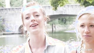 Born inside Berlin, she fucks her friend from HH