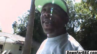 DOWN FOR big black cock - Lisa Ann monster bbc destroys milfs