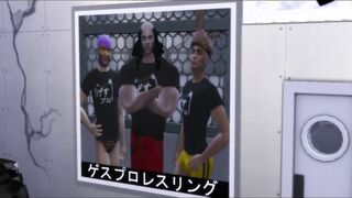 プロンレスリング２前編