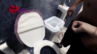 Hubby Horn being humiliated by his ex-wife inside a clown