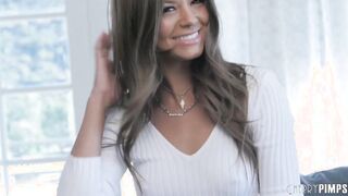 Young Natural Pierced Boobs Blonde Cutie Jade Reign Blows And