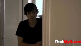 mom Fucks The Smug Help To Avoid Consequences