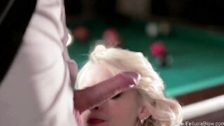 This milf Knows How To Blow And Make A Creampie Experience