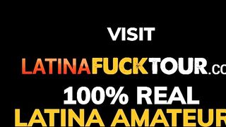 Hispanic skank sinking hugest dick deep into her throat