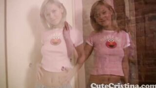Adorable Christina strip off her clothes