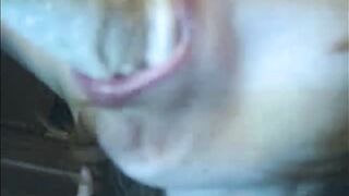 Ainoa play with dildo
