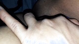 Having Fun with my clitoris on a monday night.