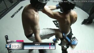 Blonde babe Sophie Dee Smother's Boxing Loser With Her Huge