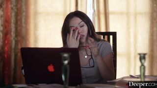 Deeper. Discipline-craving Ivy Wolfe begs Manuel for more