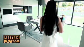 Nasty Nelly Kent open her legs for your rough penis