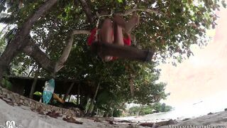 Fucked on the Beach with Melena Maria Rya