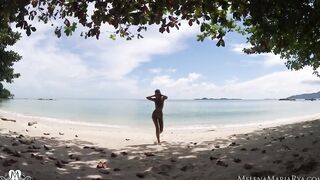 Fucked on the Beach with Melena Maria Rya
