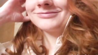 Amateur Megan Jizzes Into Her Underwear To Feel Deep Throat Arouse