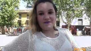 From TV to PORN. Chubby blonde