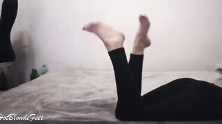 She Is Having Fun With Her Legs - Miley Grey