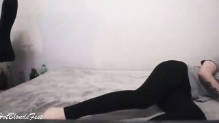 She Is Having Fun With Her Legs - Miley Grey