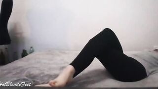 She Is Having Fun With Her Legs - Miley Grey