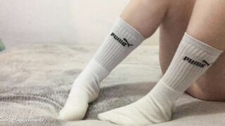 Huge Socks, WOW - Miley Grey