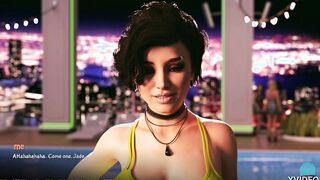 A.O.A. Academy #74 • Sinful Jade exposes her beautiful breast