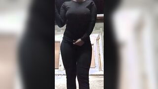 Frisky young MILF is back and is desperate for some liking