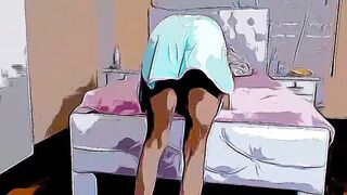 Submissive Step Daughter Takes Advantage of Her Perverted Stepdad Every Day