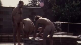 Three-Way by the pool