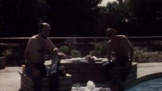 Three-Way by the pool