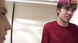 Kyler Quinn Stepbrother Helps Me Put A Huge Load Inside