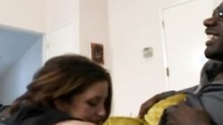 Huge African Dick For Freaky White Fiance Just To Make Cum