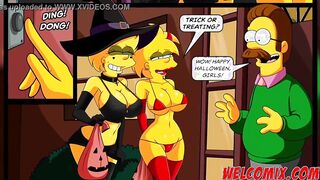Halloween night with sex - The Simptoons
