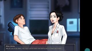 SUMMERTIME SAGA #32 • Goddess chinese professor jerks school girl off