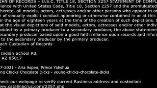 DOWN FOR bbcs - Aria Aspen big black cock bimbo for Prince Yahshua