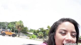 Maya Bijou Gets Nailed inside Outdoors
