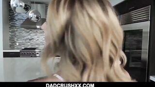 Petite Blondie step Daughter Loves Daddy's Penis - Charlotte Sins