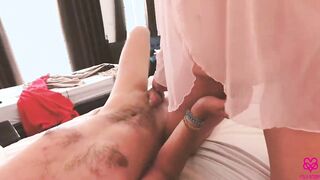 Polyamory tape #198 My wifey shoots as I plowed her
